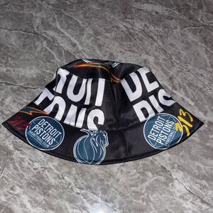 Detroit Pistons Reversible Bucket Hat SGA 11/14/25 City Edition Jersey Hnspired
